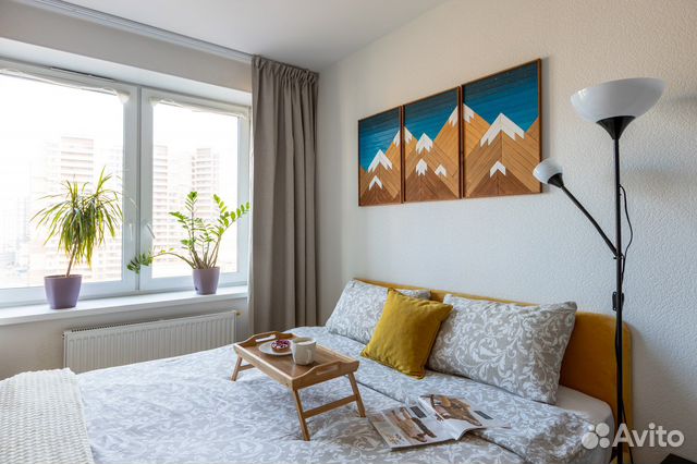 

1-к. квартира, 35 м², 3 кровати