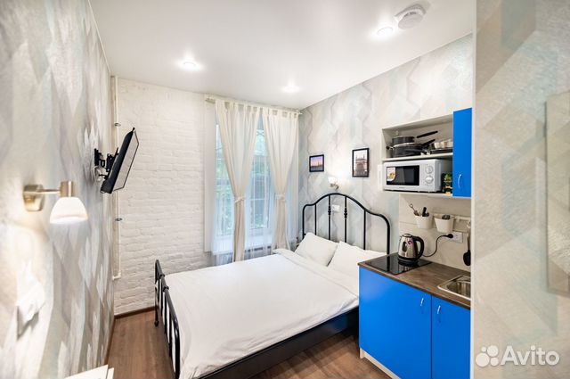 

Квартира-студия, 16 м², 1 кровать