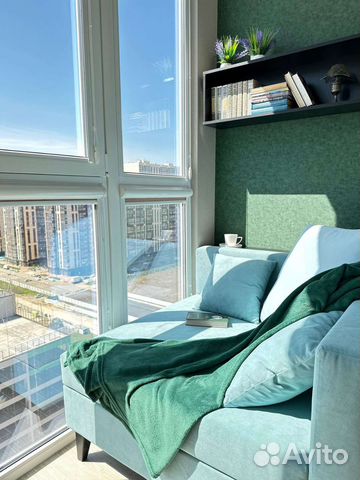 

1-к. квартира, 45 м², 2 кровати