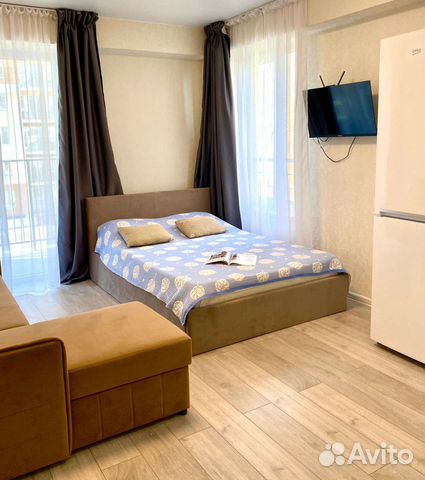 

Квартира-студия, 30 м², 2 кровати