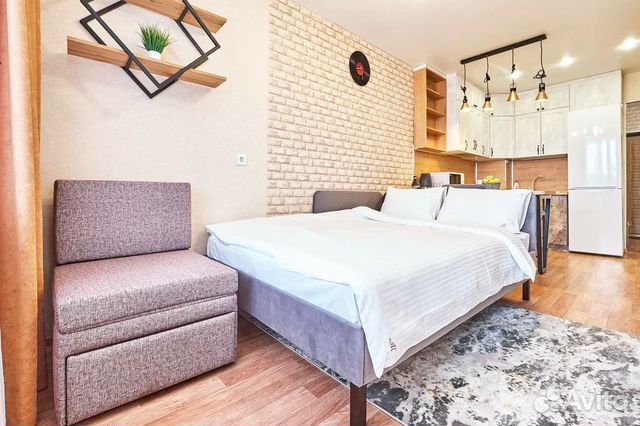 

1-к. квартира, 30 м², 2 кровати