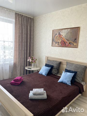 

1-к. квартира, 37 м², 2 кровати