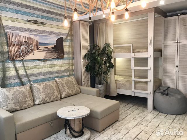 

1-к. квартира, 40 м², 2 кровати