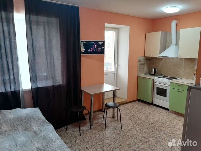 

Квартира-студия, 26 м², 2 кровати