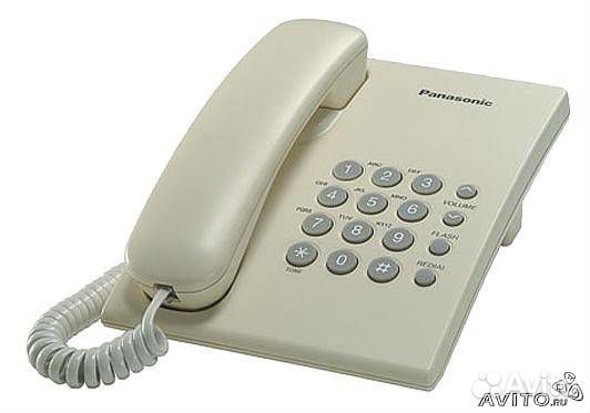 Телефон PanasonicKX-TS 2350RUW белый Телефон PanasonicKX-TS 2350RUW белый
