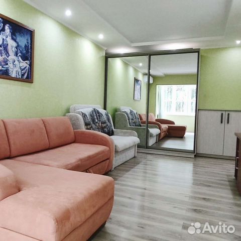 

1-к. квартира, 38 м², 2 кровати