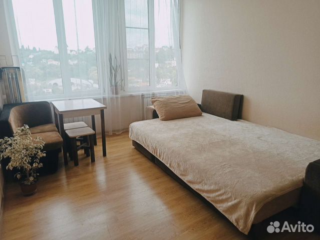 

Квартира-студия, 30 м², 2 кровати