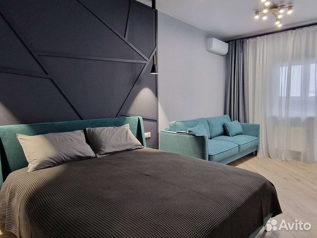 

1-к. квартира, 43 м², 2 кровати