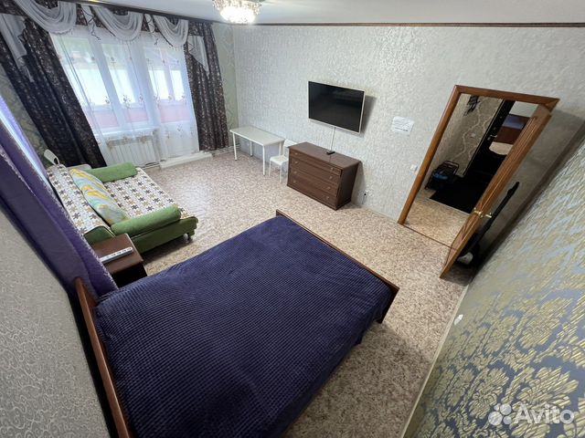 

1-к. квартира, 46 м², 3 кровати