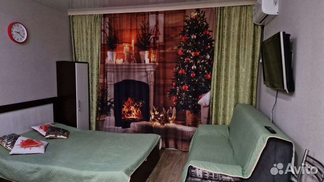 

Квартира-студия, 32 м², 3 кровати