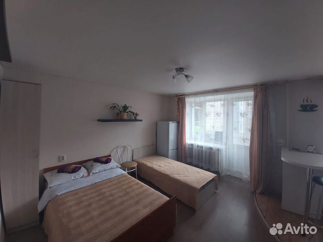 

Квартира-студия, 21 м², 2 кровати