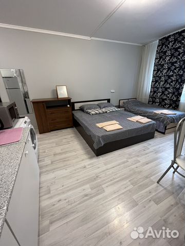 

Квартира-студия, 20 м², 2 кровати