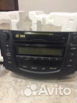 Новый магнитофон на toyota RAV 4 (с автосалона) Новый магнитофон на toyota RAV 4 (с автосалона)