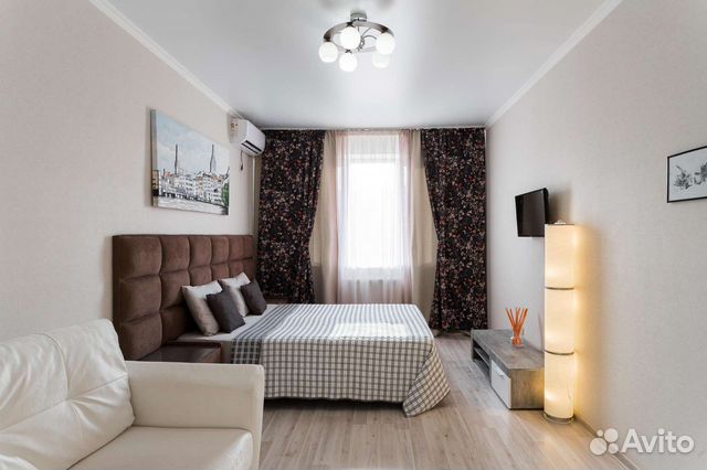 

1-к. квартира, 40 м², 2 кровати