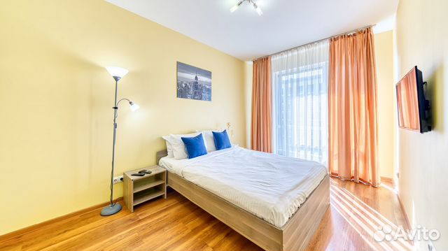 

1-к. квартира, 41 м², 3 кровати