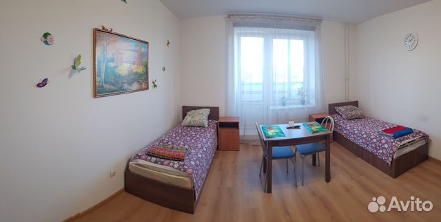 

Квартира-студия, 26 м², 2 кровати