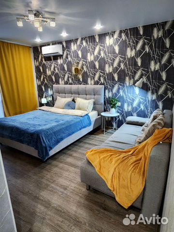 

1-к. квартира, 40 м², 2 кровати