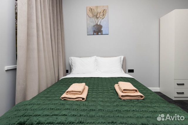 

Квартира-студия, 33 м², 2 кровати