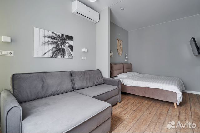 

Квартира-студия, 40 м², 2 кровати