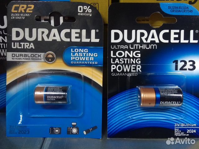Литиевая батарейка Duracell Ultra CR2 Lithium 3V Литиевая батарейка Duracell Ultra CR2 Lithium 3V