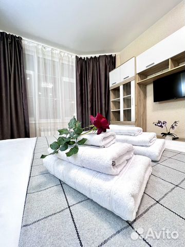 

Квартира-студия, 27 м², 2 кровати