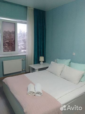 

1-к. квартира, 45 м², 2 кровати