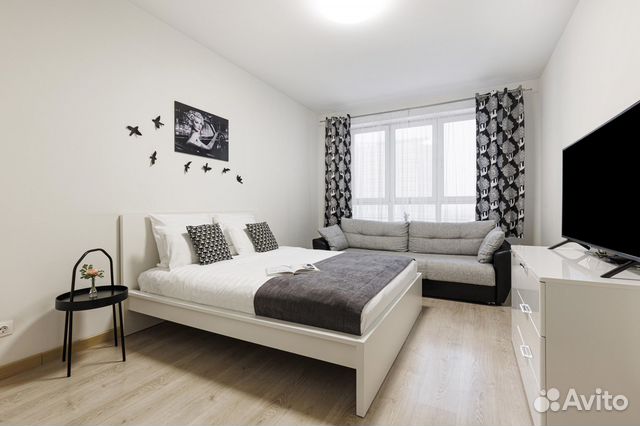

1-к. квартира, 39 м², 2 кровати