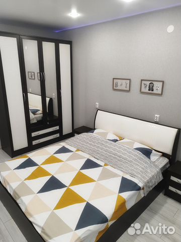 

1-к. квартира, 42 м², 2 кровати