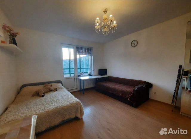 

Квартира-студия, 30 м², 2 кровати