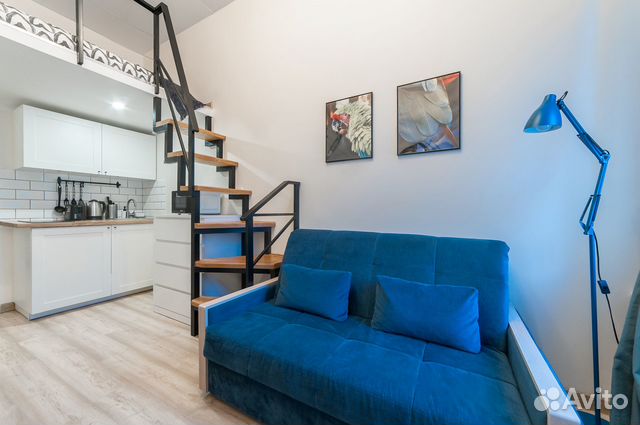 

Квартира-студия, 18 м², 2 кровати