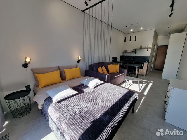 

Квартира-студия, 27 м², 2 кровати