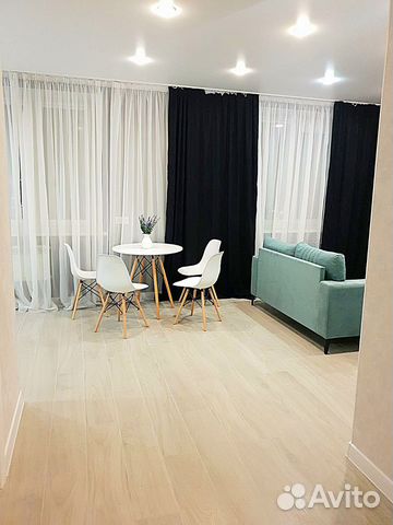 

Квартира-студия, 42 м², 1 кровать