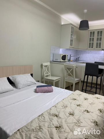

Квартира-студия, 30 м², 2 кровати