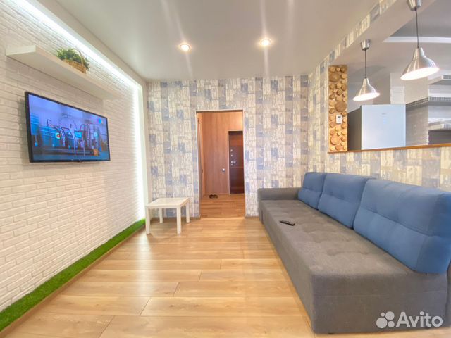 

1-к. квартира, 40 м², 2 кровати