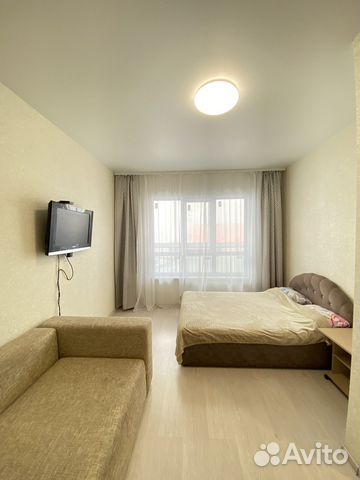 

1-к. квартира, 38 м², 2 кровати