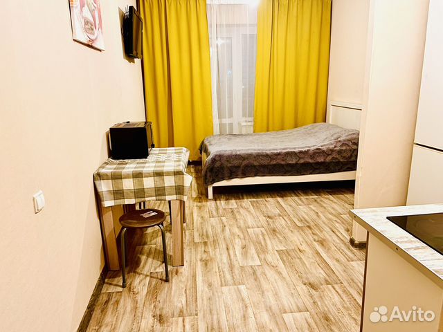 

Квартира-студия, 27 м², 1 кровать
