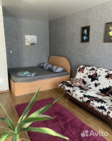 

1-к. квартира, 30 м², 2 кровати