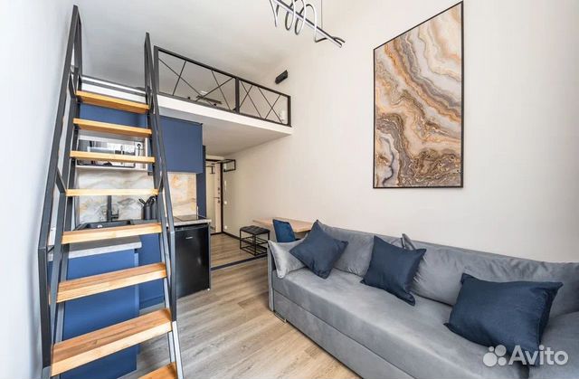 

Квартира-студия, 16 м², 2 кровати