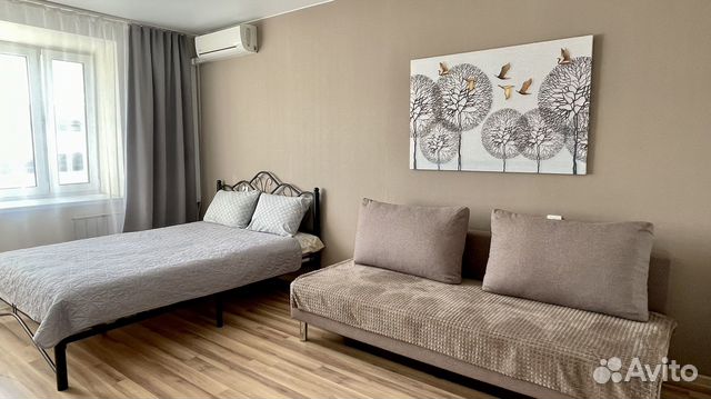 

1-к. квартира, 45 м², 2 кровати