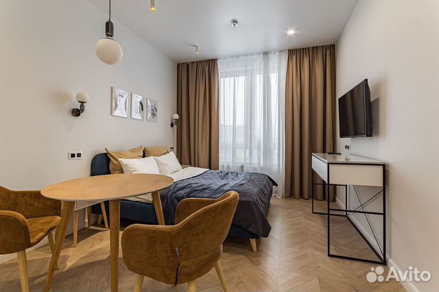 

Квартира-студия, 25 м², 1 кровать