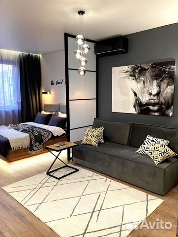 

Квартира-студия, 40 м², 2 кровати