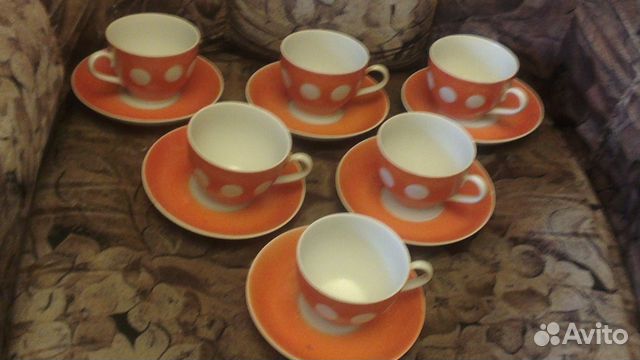 6 чайных пар