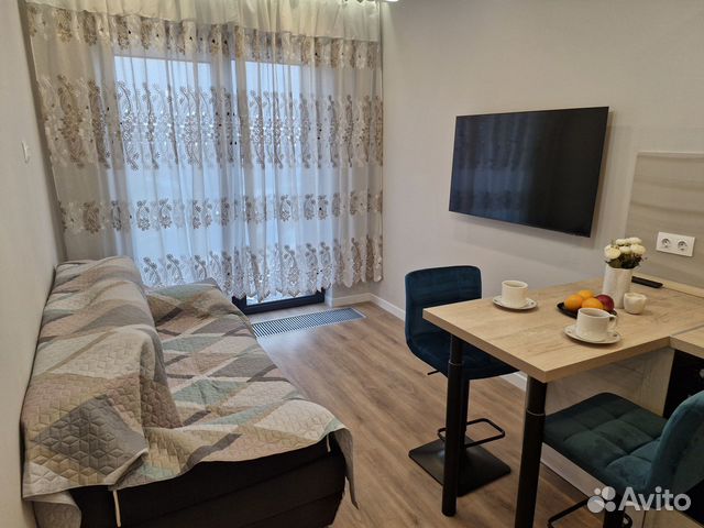 

1-к. квартира, 30 м², 2 кровати