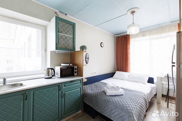 

Квартира-студия, 15 м², 1 кровать