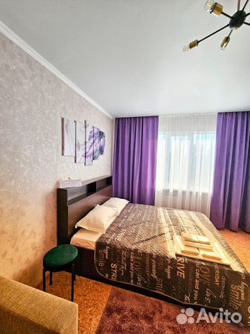 

1-к. квартира, 45 м², 3 кровати