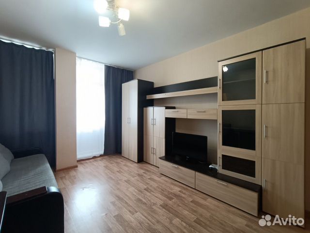 

1-к. квартира, 39 м², 2 кровати