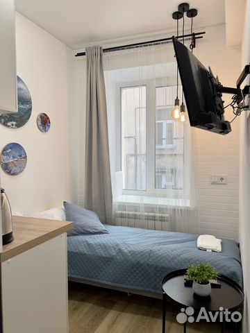

Квартира-студия, 10 м², 1 кровать