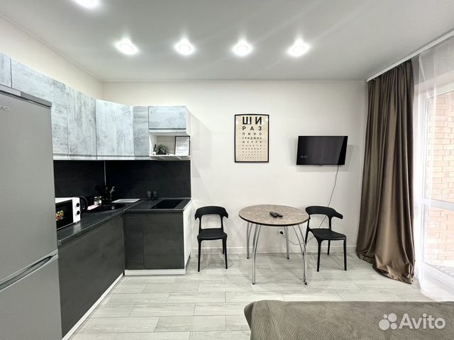 

Квартира-студия, 27 м², 1 кровать