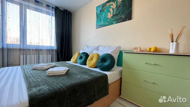 

1-к. квартира, 35 м², 3 кровати