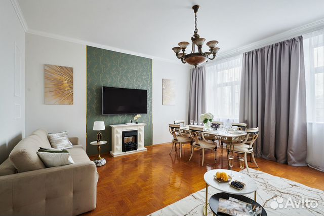 

3-к. квартира, 80 м², 3 кровати